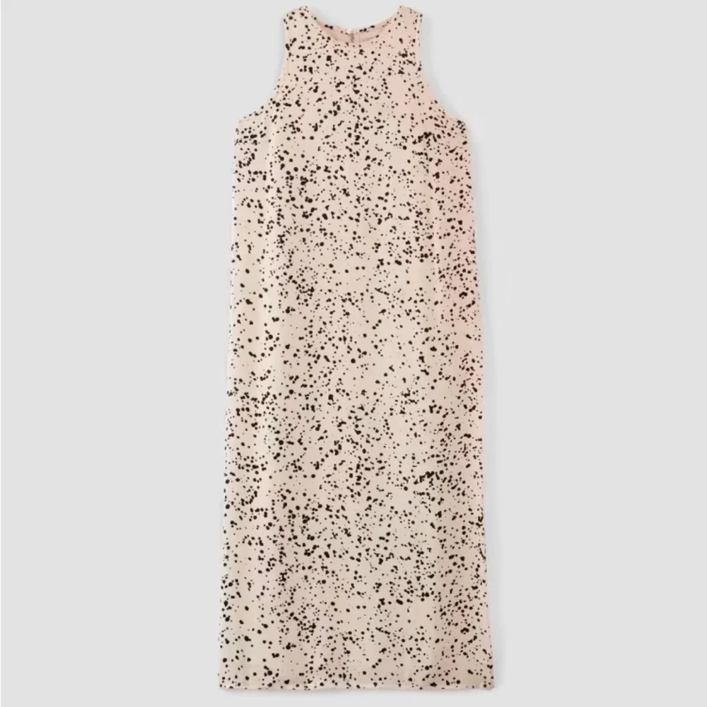 Everlane Cream Speckled Midi Dress - Picture 3 of 3